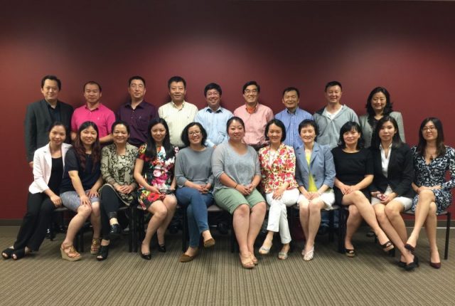 热烈祝贺亚城华人经纪联盟成立！（2015年4月24日在Keller Williams, Suwanee Training Room）